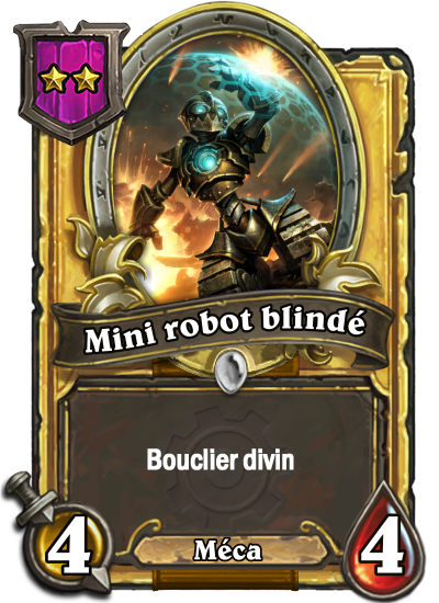 Carte champs de bataille dorée